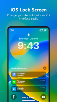 İndir Lock Screen iOS 16 Özelleştirme Android için Ekran görüntüsü 3