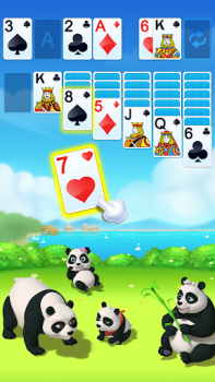 İndir Solitaire - Vahşi Park Kart oyunları Android için Ekran görüntüsü 7