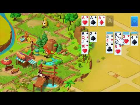İndir Solitaire - Vahşi Park Kart oyunları Android için Ekran görüntüsü 8