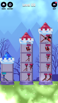İndir Hero Castle War: Tower Attack Rol yapma Android için Ekran görüntüsü 5