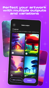 İndir WOMBO Dream - AI Art Generator Sanat ve Tasarım Android için Ekran görüntüsü 2