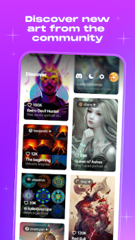 İndir WOMBO Dream - AI Art Generator Sanat ve Tasarım Android için Ekran görüntüsü 5
