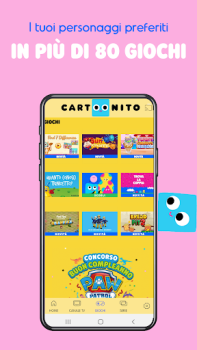 İndir Cartoonito App serie e giochi Eğlence Android için Ekran görüntüsü 3