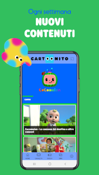 İndir Cartoonito App serie e giochi Eğlence Android için Ekran görüntüsü 5