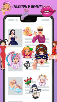 İndir My Stickers App – WA Stickers Özelleştirme Android için Ekran görüntüsü 5