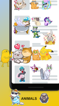 İndir My Stickers App – WA Stickers Özelleştirme Android için Ekran görüntüsü 6