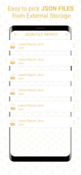İndir JSON Viewer - JSON File Reader İş Android için Ekran görüntüsü 3