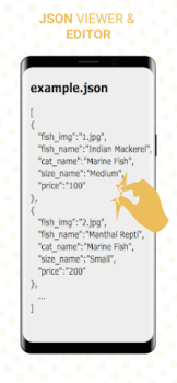 İndir JSON Viewer - JSON File Reader İş Android için Ekran görüntüsü 4