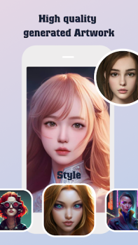 İndir AI Avatar - AI Art Generator Sanat ve Tasarım Android için Ekran görüntüsü 2