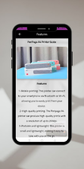 İndir PeriPage-A4-Printer-Guide İş Android için Ekran görüntüsü 5