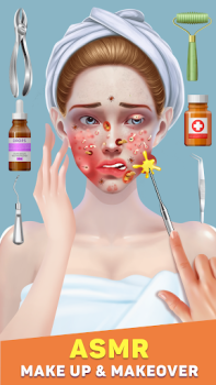 İndir ASMR Spa: Makeup & Makeover Simülatörler Android için Ekran görüntüsü 2