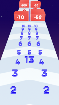 İndir Numbers Merge: Plus and Run! Simülatörler Android için Ekran görüntüsü 2