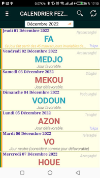 İndir CALENDRIER FEZAN 2024 Araçlar Android için Ekran görüntüsü 7