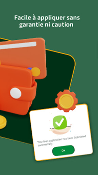 İndir Le Prêt–Prêt d’Argent Mobile Finans Android için Ekran görüntüsü 3