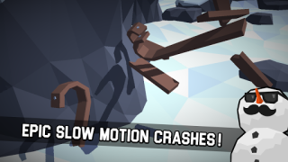 İndir Sledge - snow mountain slide Arcade Android için Ekran görüntüsü 4