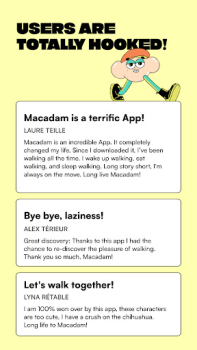 İndir Macadam - Walk And Earn Sağlık & Fitness Android için Ekran görüntüsü 7