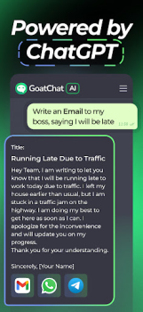 İndir GoatChat - AI Chatbot Araçlar Android için Ekran görüntüsü 2