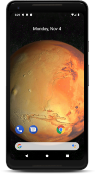 İndir Mars 3D canlı duvar kağıdı Özelleştirme Android için Ekran görüntüsü 2