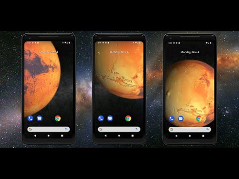 İndir Mars 3D canlı duvar kağıdı Özelleştirme Android için Ekran görüntüsü 8
