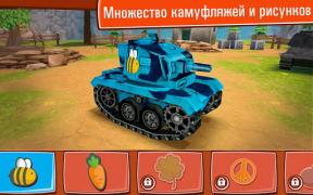 İndir Toon Wars：Tank Oyunları Online Eylem Android için Ekran görüntüsü 4