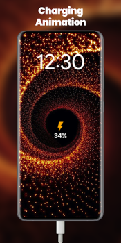 İndir Şarj Animasyonu - 4K wallpaper Özelleştirme Android için Ekran görüntüsü 2