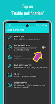 İndir Auto Scroll (Skip) Shorts Ads Araçlar Android için Ekran görüntüsü 2