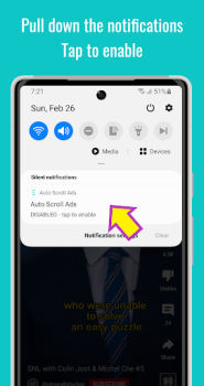 İndir Auto Scroll (Skip) Shorts Ads Araçlar Android için Ekran görüntüsü 3
