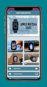 İndir Guide Apple Watch 6 Araçlar Android için Ekran görüntüsü 4
