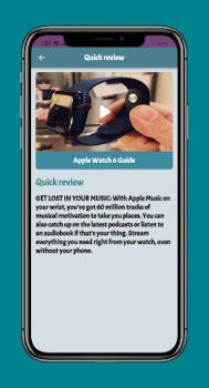 İndir Guide Apple Watch 6 Araçlar Android için Ekran görüntüsü 7