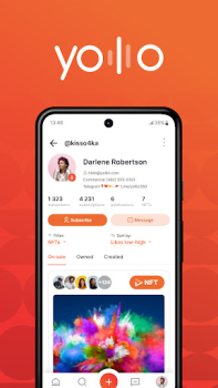 İndir Yolllo platform Sosyal Android için Ekran görüntüsü 2
