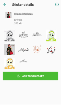 İndir Islamic stickers for whatsapp Sosyal Android için Ekran görüntüsü 3