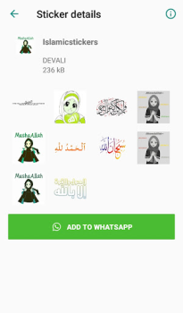 İndir Islamic stickers for whatsapp Sosyal Android için Ekran görüntüsü 5