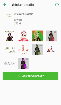 İndir Islamic stickers for whatsapp Sosyal Android için Ekran görüntüsü 7