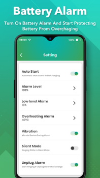 İndir Battery Alarm Araçlar Android için Ekran görüntüsü 3