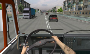 İndir Traffic Hard Truck Simulator Yarış Android için Ekran görüntüsü 3