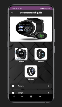 İndir D18 Smart Watch guide Araçlar Android için Ekran görüntüsü 2