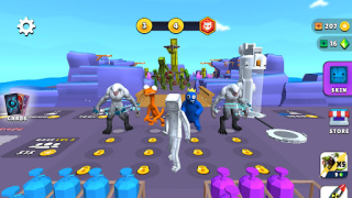 İndir Melon vs People Playground 3D Eylem Android için Ekran görüntüsü 2