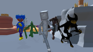 İndir Melon vs People Playground 3D Eylem Android için Ekran görüntüsü 4