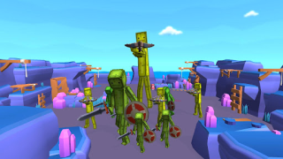 İndir Melon vs People Playground 3D Eylem Android için Ekran görüntüsü 7
