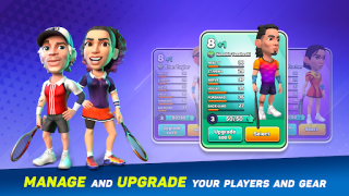İndir Mini Tennis Spor Oyunları Android için Ekran görüntüsü 3
