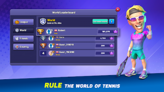İndir Mini Tennis Spor Oyunları Android için Ekran görüntüsü 4