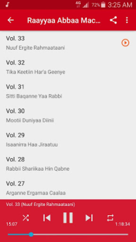 İndir Raayyaa Abbaa Maccaa Vol 21-34 Müzik ve Ses Android için Ekran görüntüsü 4