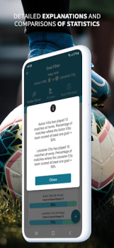 İndir Goal Filter - Futbol Verileri Spor Android için Ekran görüntüsü 5