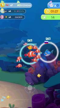 İndir Fish Go.io 2 Gündelik Android için Ekran görüntüsü 2