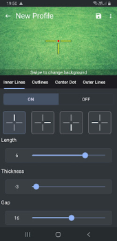 İndir Custom Crosshair İş Android için Ekran görüntüsü 2