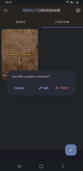 İndir Custom Crosshair İş Android için Ekran görüntüsü 4