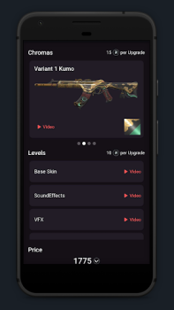 İndir ValStore - Shop for Valorant Araçlar Android için Ekran görüntüsü 2
