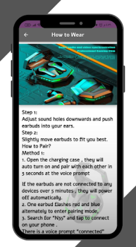 İndir N35 Tws Wireless Guide Araçlar Android için Ekran görüntüsü 2