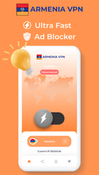 İndir Armenia VPN - Private Proxy Araçlar Android için Ekran görüntüsü 2