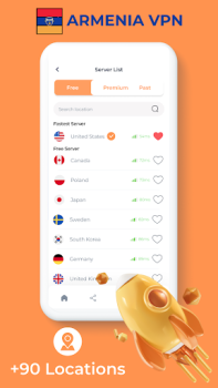 İndir Armenia VPN - Private Proxy Araçlar Android için Ekran görüntüsü 3